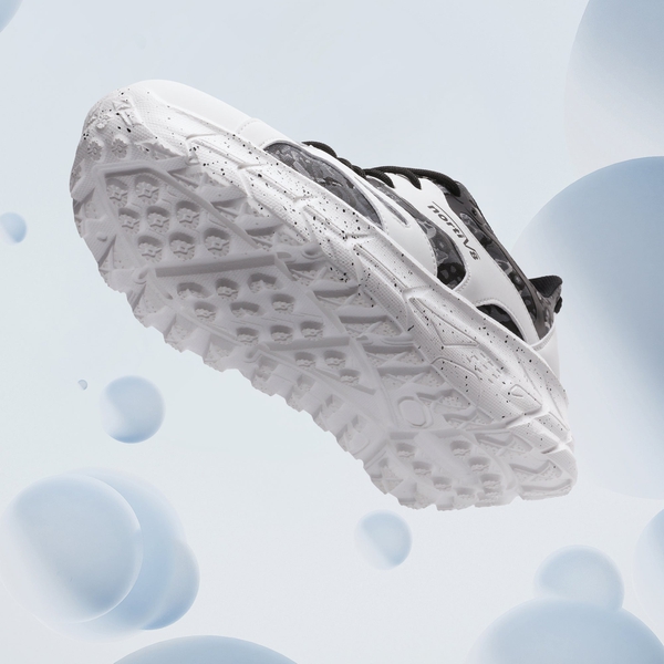 Men's Lightweight Running Shoes - WHITE - 3